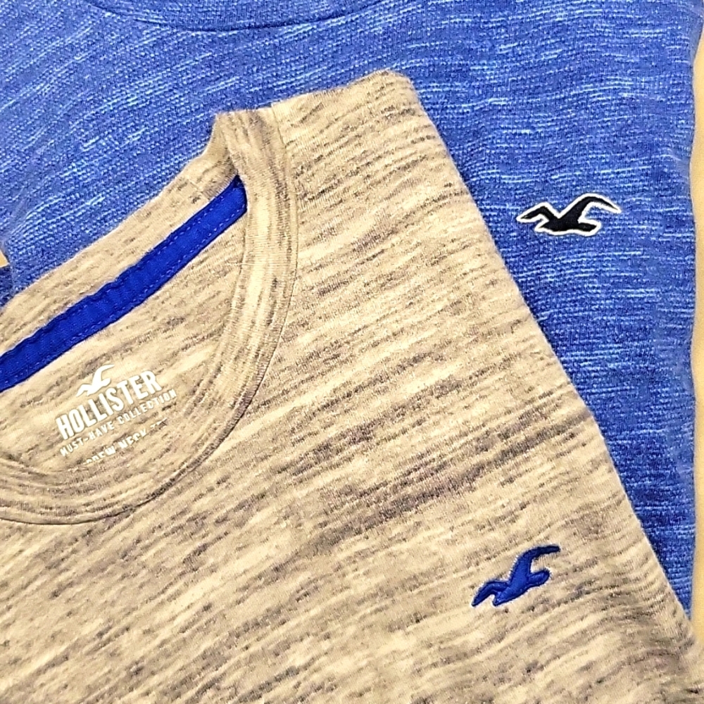 Set of 2 Hollister men's tees, XS